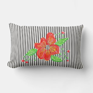Rectangle Coussin de bande moderne