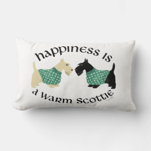 Rectangle Coussin de bonheur Scottish Terrier