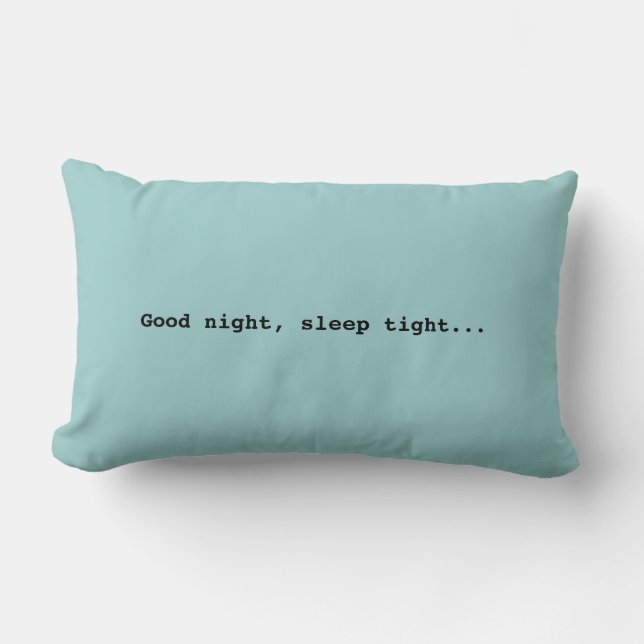 Rectangle Coussin de bonne nuit… (Recto)
