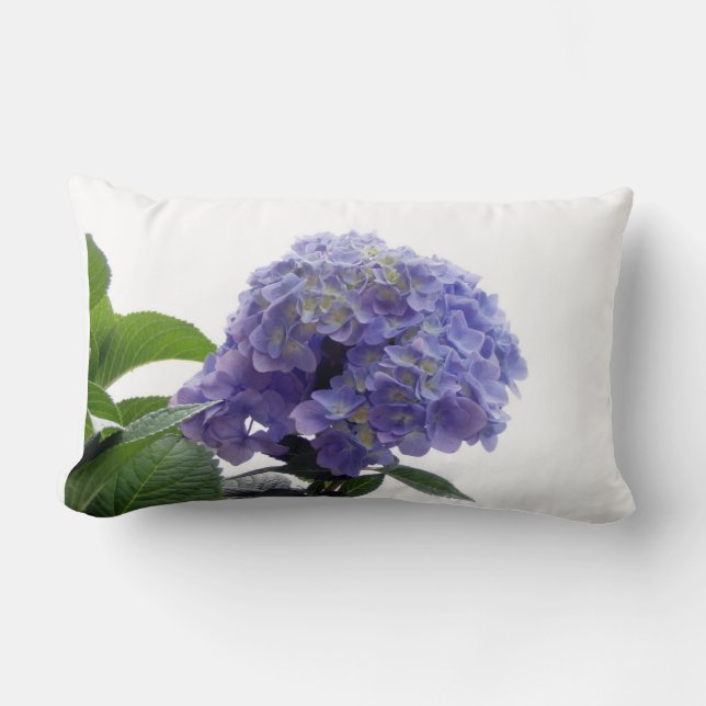 Rectangle Coussin de Bush d'hortensia (Recto)