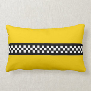 Rectangle Coussin de cabine jaune