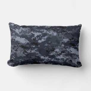 Rectangle Coussin de caméra numérique bleu militaire américa