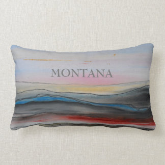 Rectangle Coussin de citation du Montana