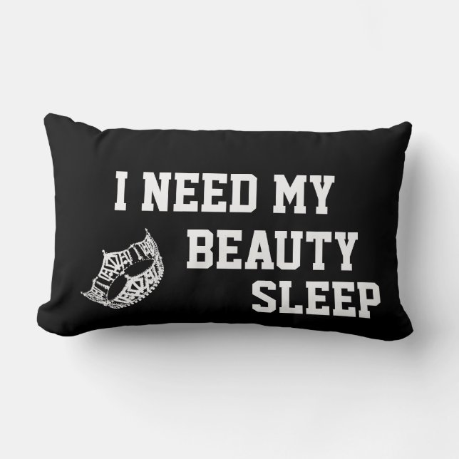 Rectangle Coussin de couronne de reconstitution historique (Recto)