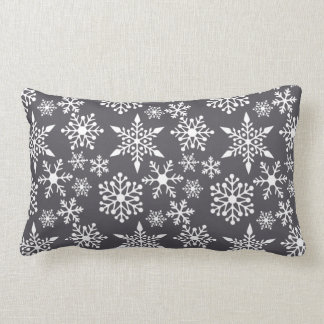 Rectangle Coussin de flocon de neige