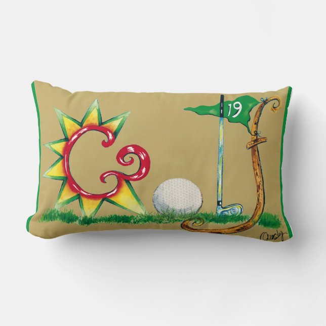 Rectangle Coussin de golf (Recto)