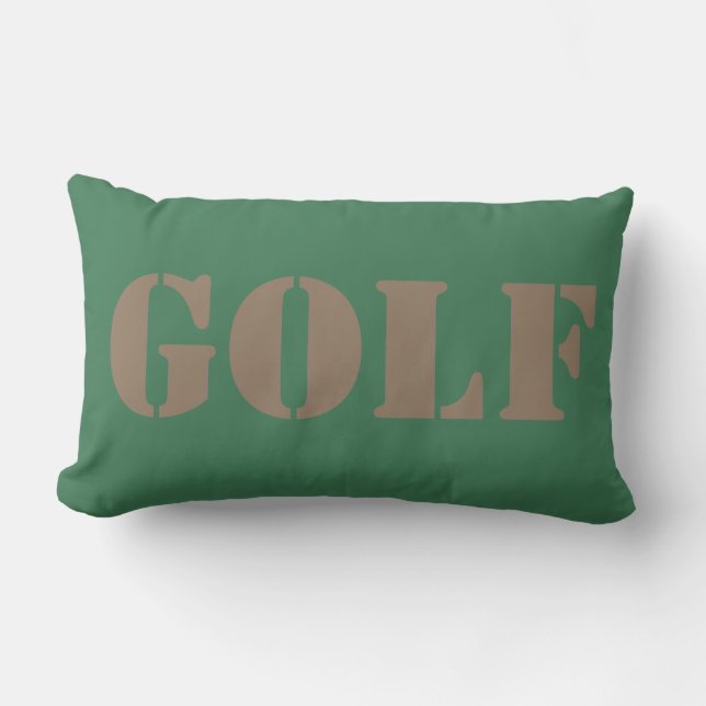 RECTANGLE COUSSIN DE GOLF (Recto)