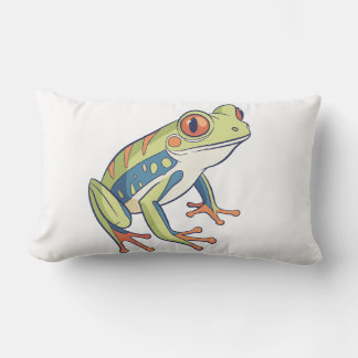 Rectangle Coussin de grenouille