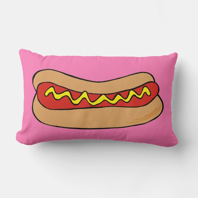 Rectangle coussin de hot dogs (Recto)