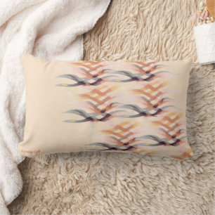 Rectangle Coussin de jet abstrait coloré