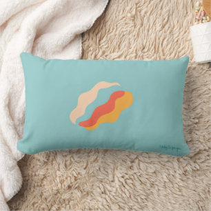 Rectangle Coussin de jet abstrait coloré