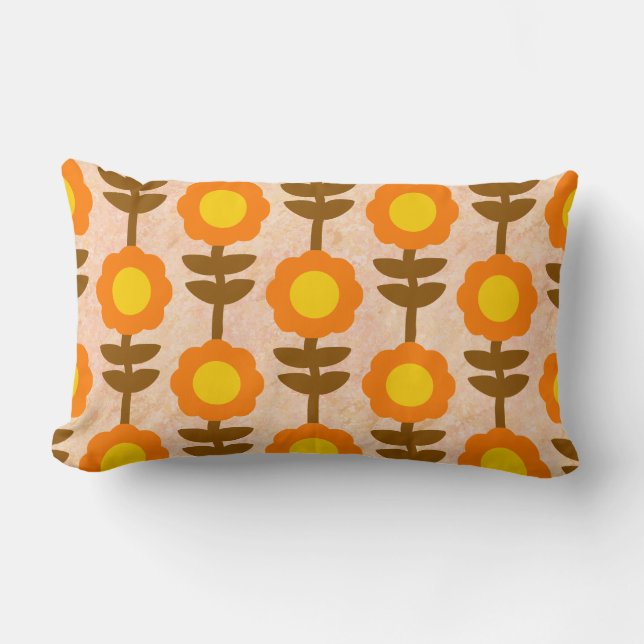 Rectangle Coussin de jet Boho Botanica (Recto)