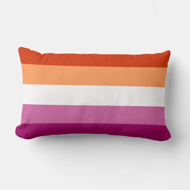 Rectangle Coussin de jet lesbien (Recto)