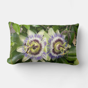 Rectangle Coussin de jet Passion Fleur Violet