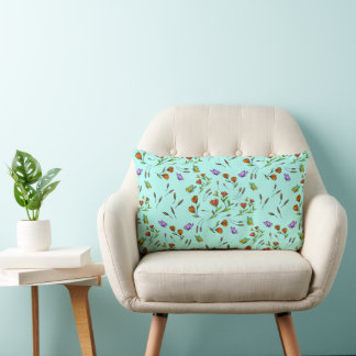 Rectangle Coussin de jet Whimsy Bloom Floral