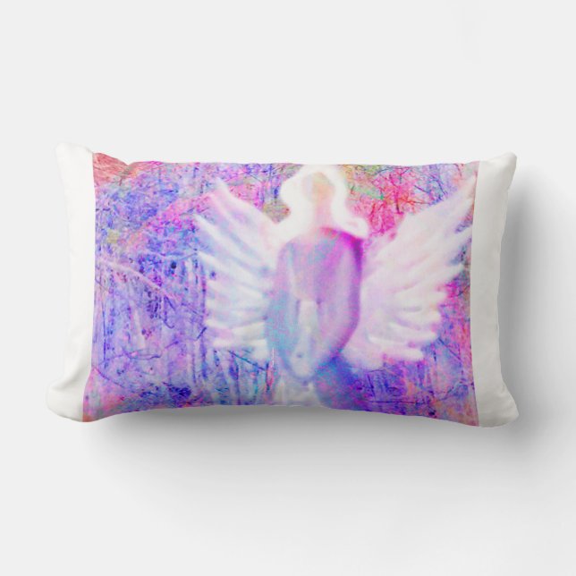 Rectangle Coussin de lueur d'ange (Recto)