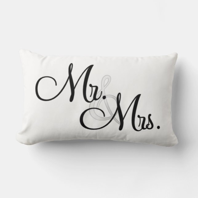 Rectangle Coussin de MoJo d'Américain de M. et de cadeau de (Recto)