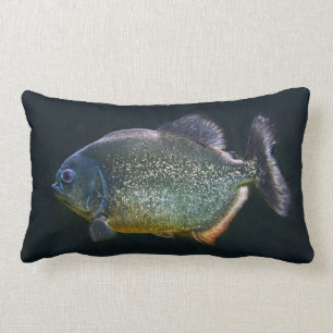 Rectangle Coussin de piranha