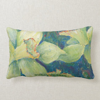 Rectangle Coussin de pistache de jonquille