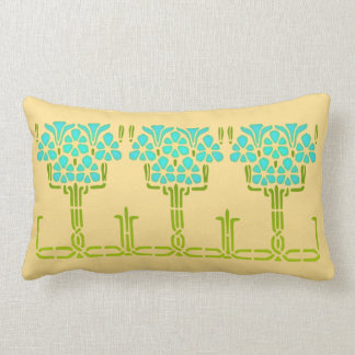 Rectangle Coussin de pochoir de gloire de matin