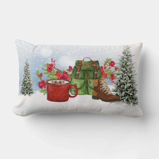 Rectangle Coussin de randonneurs (Recto)