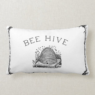Rectangle Coussin de ruche d'abeille
