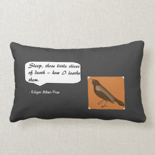 Rectangle Coussin de sommeil d'Edgar Allan Poe