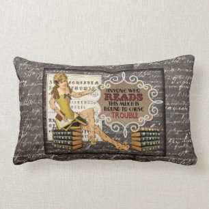Rectangle Coussin de traînée de livre