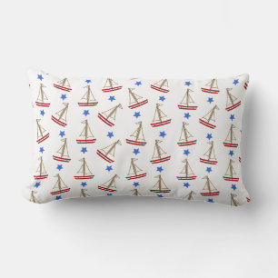 Rectangle Coussin de voilier blanc