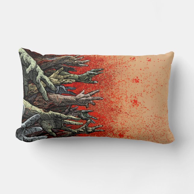 Rectangle Coussin de zombi (Recto)