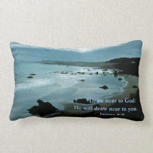 Rectangle Coussin d'écriture sainte de 4:8 de James