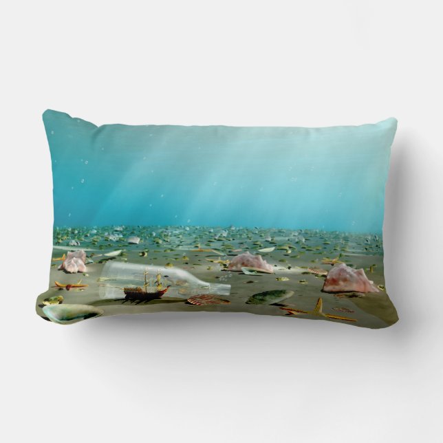 Rectangle Coussin d'épave de l'embarquement (Recto)