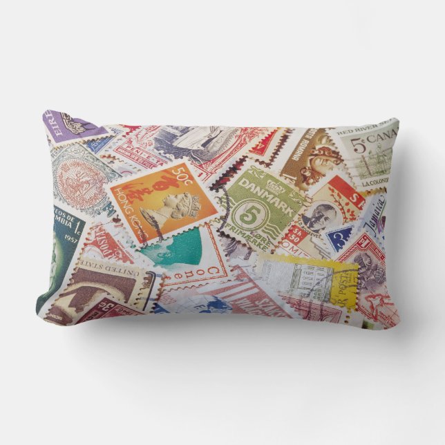 Rectangle Coussin des timbres de potage (Recto)