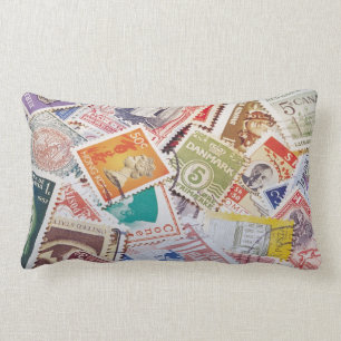 Rectangle Coussin des timbres de potage