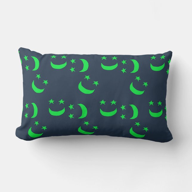 Rectangle Coussin des visages célestes (Recto)