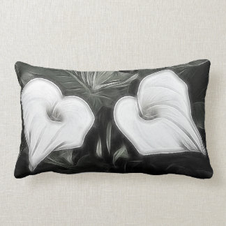 Rectangle Coussin - deux zantedeschias
