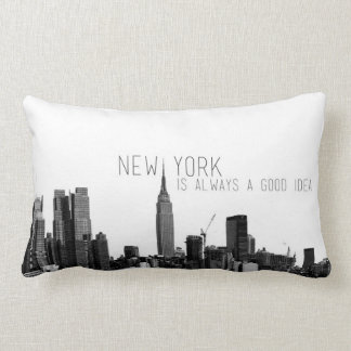 Rectangle Coussin d'horizon de New York