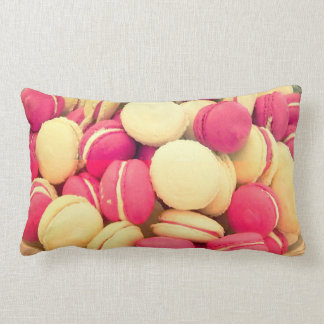 Rectangle Coussin doux de coussin de macarons colorés de