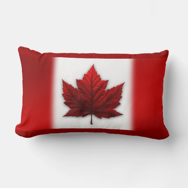 Rectangle Coussin du Canada Coussin de souvenir du drapeau c (Recto)
