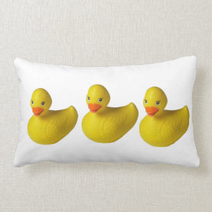 Rectangle Coussin en caoutchouc jaune de Duckie