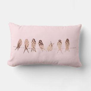 Rectangle Coussin Faux Cuivre moderne sur fil Lumbar