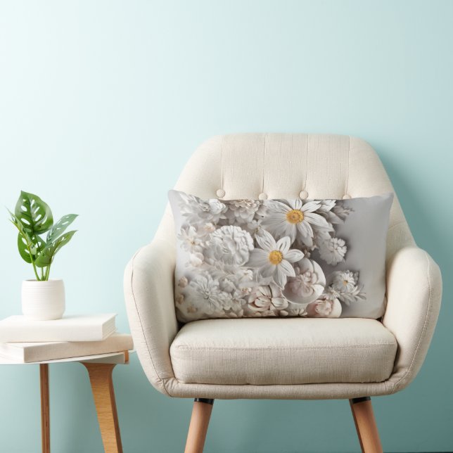 Rectangle Coussin Haven : Un sanctuaire de confort et de sty (Chaise)