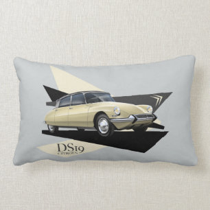 Rectangle Coussin illustré par DS19 de Citroen
