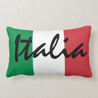 Rectangle Coussin italien de MoJo de drapeau de l'Italie