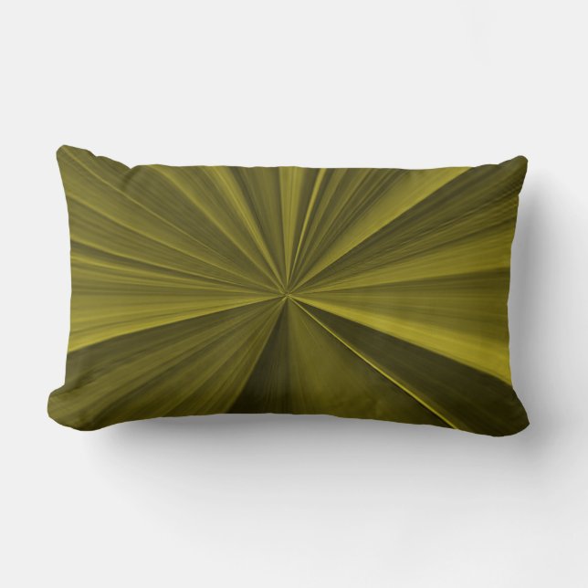 Rectangle Coussin jaune foncé de noeud de pincement (Recto)