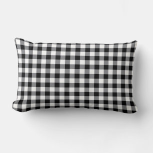 Rectangle Coussin Jeté Vichy Carreaux