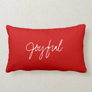 Rectangle Coussin joyeux du coeur du s