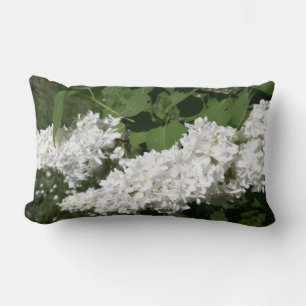Rectangle Coussin Lilac blanc