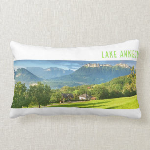 Rectangle Coussin lombaire 33 cm X 53 cm d'Annecy de lac