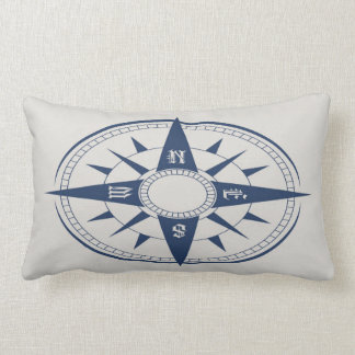 Rectangle Coussin lombaire de boussole nautique